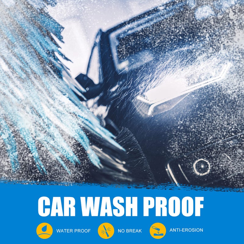 VOFONO هوائي قصير يناسب جيب رانجلر غلادياتور موهافي صحراوي روبكون JK JL JT غير محدود سبورت S ويليس 4xe ملحقات، هوائي بديل بطول 8 بوصات لسيارة جيب - Image 4